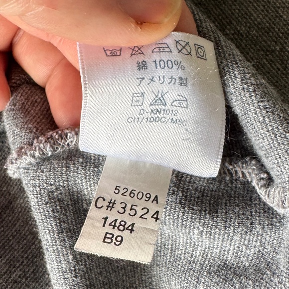 Lands' End Women's Sweater Long Sleeve Fair Isle Turtle Neck Lightweight Gray XL - Picture 8 of 13